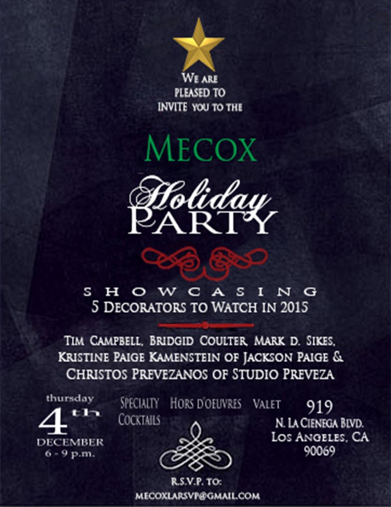 Large Mecox Flyer